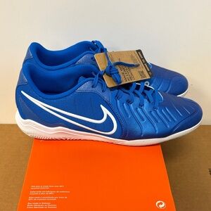 Nike Men's Blue Legend 10 Academy IC indoor Soccer Shoes Size 11.5 DV4341-400